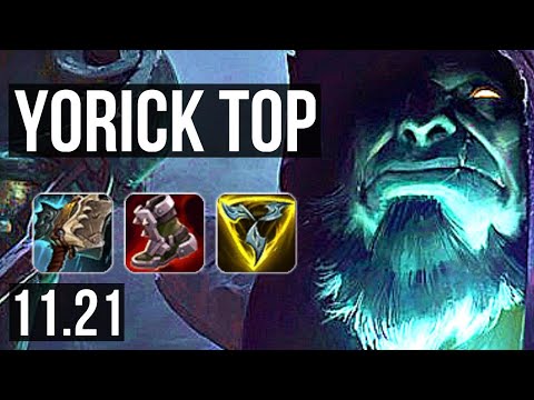 YORICK vs KLED (TOP) (DEFEAT) | Rank 8 Yorick | NA Master | 11.21