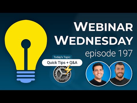 BD Quick Tips ⚡️⚙️ Membership Tips - Webinar Wednesday 197