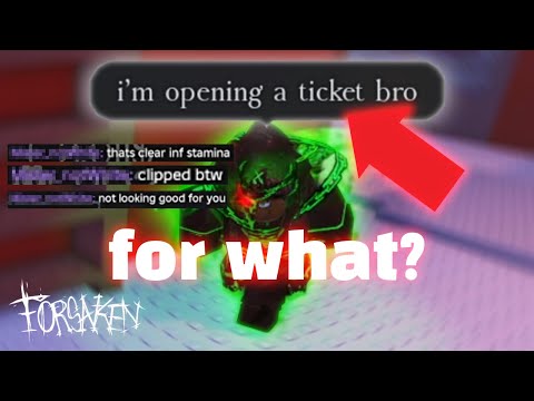 I Got Accused of Hacking in Forsaken...