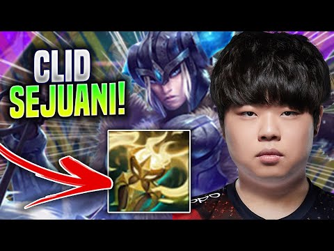 CLID TRIES SEJUANI WITH NEW ITEMS! - HLE Clid Plays Sejuani JUNGLE vs Gragas! | Preseason 2023