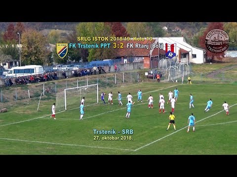 FK Trstenik PPT–FK Rtanj (Bolj) 3:2, NAJBOLJE sa utakmice; Trstenik SRB 27. okt 2018.