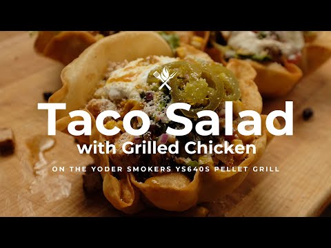 Taco Salad with Grilled Chicken