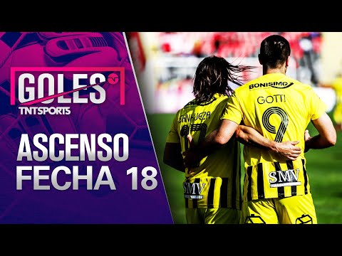 Todos los GOLES | Campeonato Ascenso Betsson 2022 - FECHA 18 ⚽