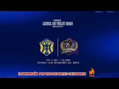 VOLEY - TORNEO ANUAL: Dep. La Merced vs Fusión Chumbicha Voley (Masculino A1) Fecha 2
