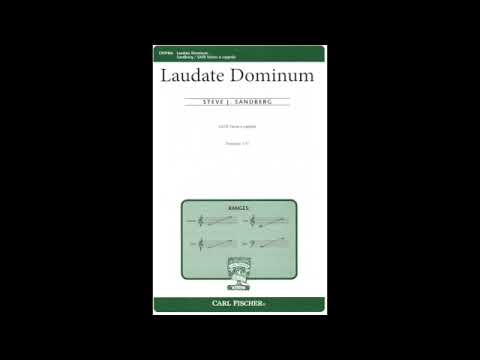 "Laudate Dominum" by Steve J. Sandberg