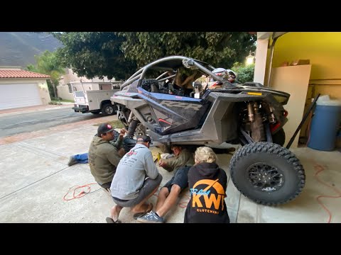 Pulling a 2023 RZR pro r primary clutch