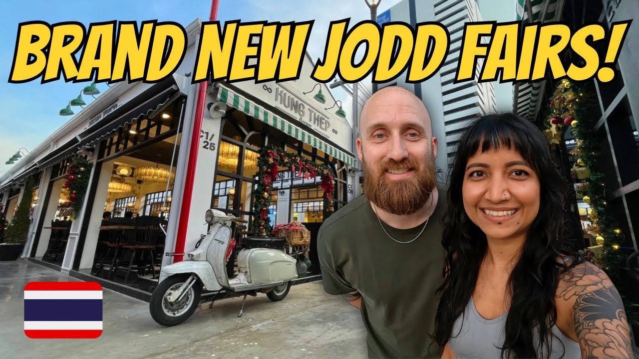 Tourists immerse into the vibrant allure of JODD FAIRS Ratchada Market.