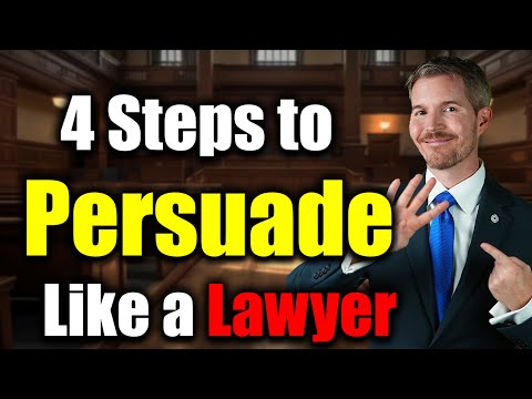 Convince people to do what YOU want with this 4-step formula.