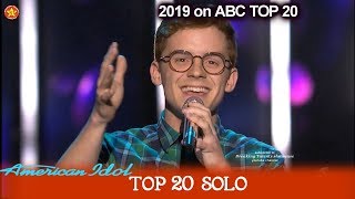 Walker Burroughs “How Deep Is Your Love” He Blows Them Away | American Idol 2019 TOP 20 Solo