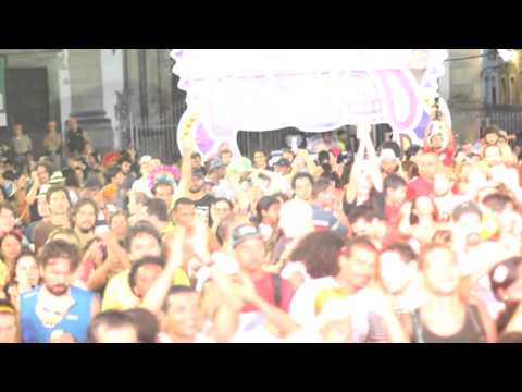 Naná Vasconcelos com o Grupo Batucafro - Pátio de São Pedro - Recife/PE - 10/02/2013 (2)