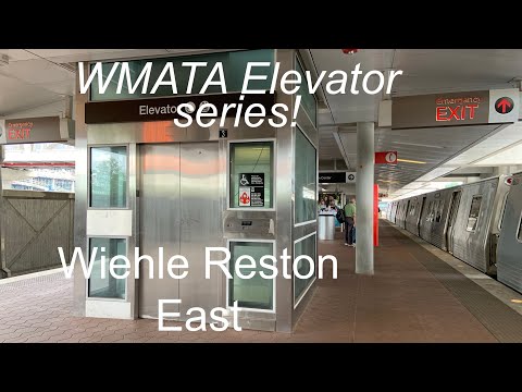 WMATA Elevator series Wiehle Reston East