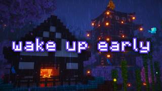 it's late, try to sleep... (minecraft music w/ calming rain)