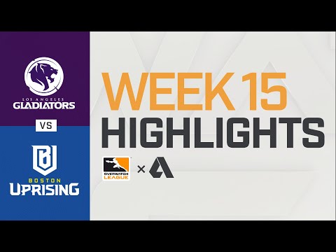 Akshon Highlights | Los Angeles Gladiators vs Boston Uprising | Week 15 Day 1 | Part 2