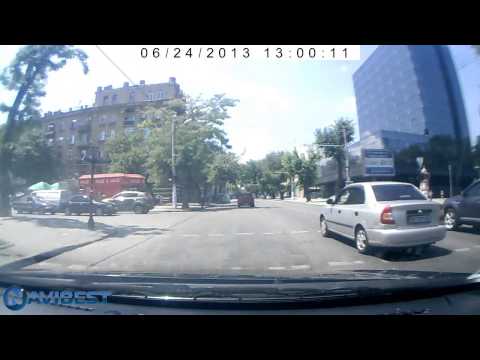 Видеорегистратор Digital DCR200 пример работы