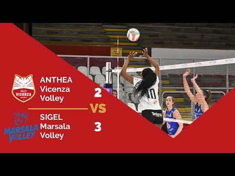 ANTHEA Vicenza Volley vs Sigel Marsala Volley 2-3 highlights