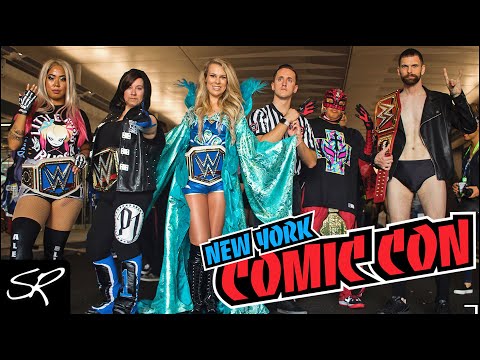 WWE Cosplay TAKEOVER!!! | New York Comic Con 2018 Highlights | Raymond Strazdas