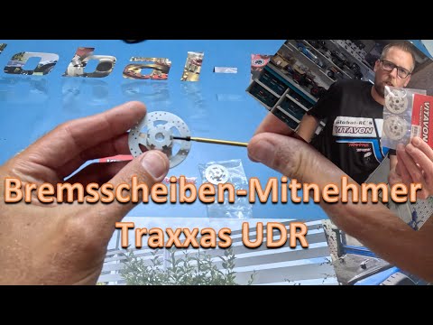 Traxxas UDR unlimited Desert Racer Bremsscheiben Mitnehmer ALU 7075 Pinschraube Vitavon 17 mm Hex