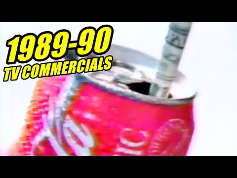 Half Hour of 1989-1990 TV Commercials - 90s Commercial Compilation #38