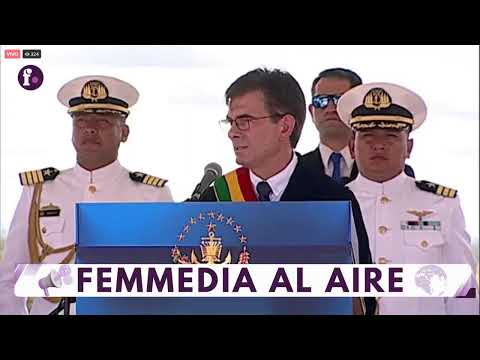 #ENVIVO ||  Rodrigo Paz participa en los actos conmemorativos por el 23 de marzo