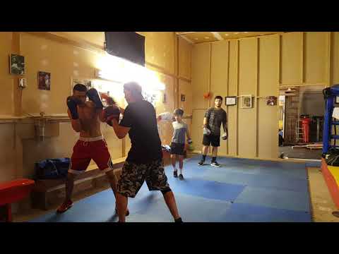 Boxing Practice - At Aldergrove - Abbotsford - Mission Boxing Club