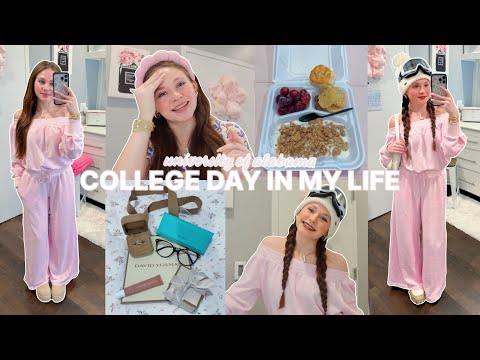 COLLEGE DAY IN MY LIFE | classes, meetings, haul, & date party | University of Alabama