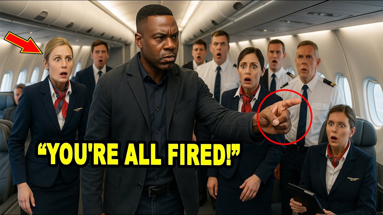 Black CEO Pretended to Be a Difficult Passenger—Then Suspended the Entire Crew as Everyone Watched