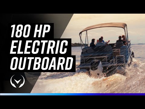 Electric Boats are Here! 180HP Electric Outboard in Action - Vision Marine Technologies VMAR