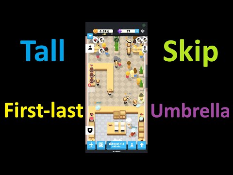 Eatventure strategies explained (tall, skip, first-last, umbrella methods)