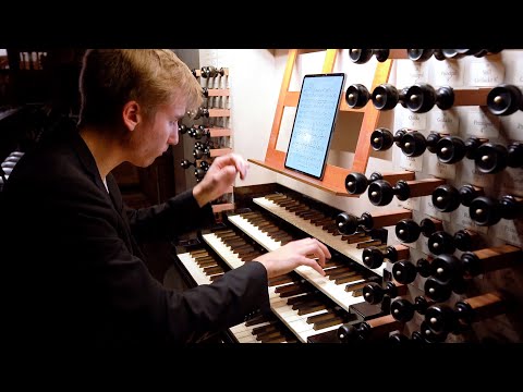 The BEST 32’ Posaune I know! - Quand Jesus Naquit à Noël (Balbastre) Paul Fey - Thomaskirche Leipzig