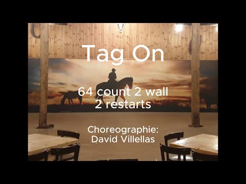 TAG ON / LINE DANCE / STEPS (TUTORIAL)