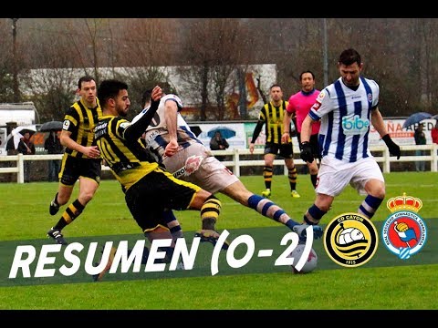 Resumen C.D. Cayón - R.S. Gimnástica (0-2) 11/02/2018