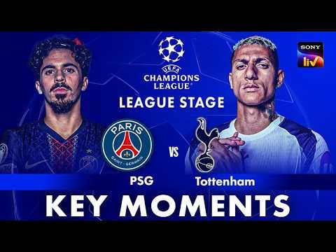 PSG vs Tottenham | Key Moments | UEFA Champions League 2025