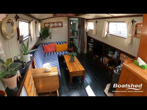 Dutch Barge 15m with London mooring  - Boatshed - Boat Ref#311120