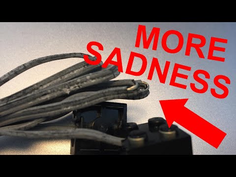 LEGO 5306b 9v Wire Disassembly and Repair