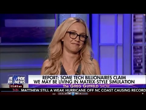 10-08-16 Kat Timpf on Gutfeld - Do We Live In A Matrix?