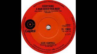 UK New Entry 1970 (173) Glen Campbell - Everything A Man Could Ever Need