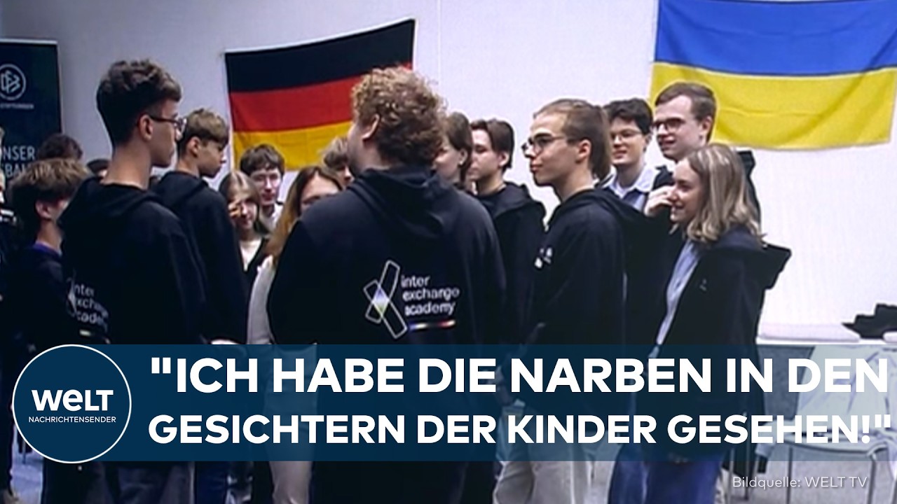 UKRAINE: Aufwachsen zwischen Front und Flucht! Jugendliche finden in Berlin eine Auszeit vom Krieg!