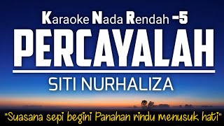 Download lagu Percayalah Siti Nurhaliza Karaoke Lower Key Nada R... mp3