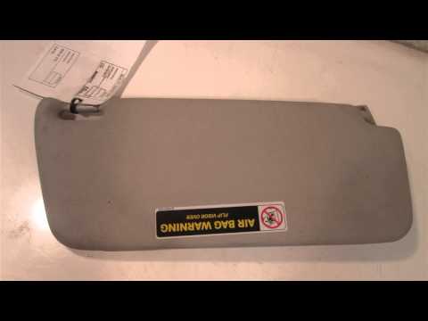 2003 Mercedes C230 Sun Visor LH LIGHT GREY GOOD SHAPE 203TYPE - mbiparts.com Used OEM Mercede... OEM