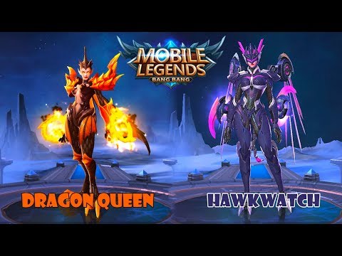 Karrie Ultimate Skin Comparison | Hawkwatch VS Dragon Queen | Mobile Legends