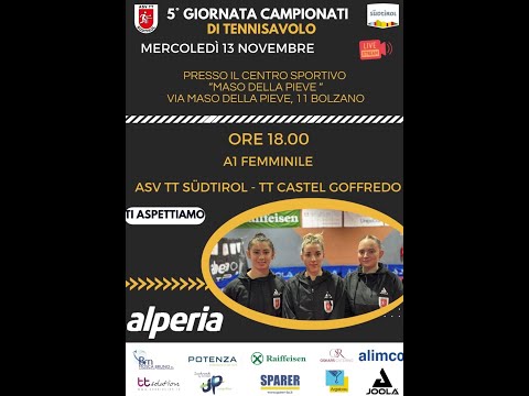 A1 ASV TT Suedtirol - TT Castel Goffredo