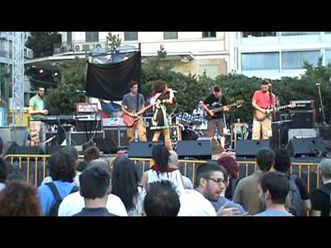 Sugah Galore - Whipped Cream (live in Athens - European Music Day - 20/06/2008)