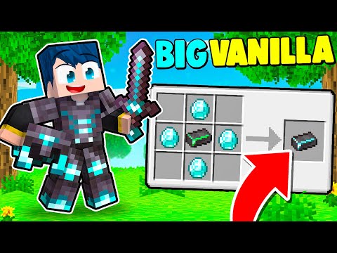 HO CREATO LA NUOVA ARMATURA PIÙ FORTE DELLA BIG VANILLA! - MINECRAFT