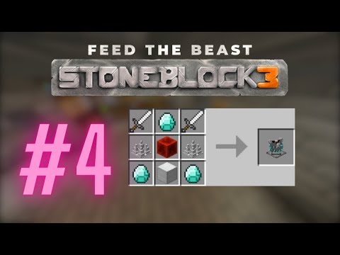 Mob grinding Utils Mob farm build - Stoneblock 3 minecraft modpack