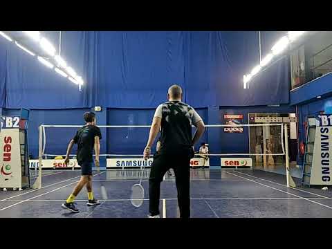 Badminton MuhibbahTeam Men's Double Sparring - Nazreen / Azizi Vs Azmeer / Irfan Roslan