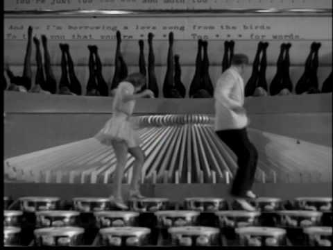 Ruby Keeler Taps on Giant Typewriter, 1937