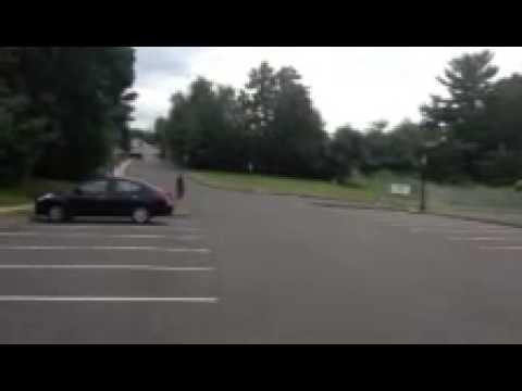 Tandem bike ride for rehearsal of wedding