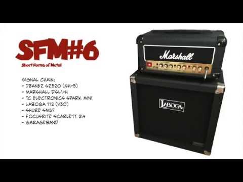 SFM#6 (Original Song) - Recorded with a MARSHALL DSL1-H