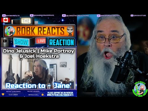 Reaction to Dino Jelusick, Mike Portnoy & Joel Hoekstra - 'Jane' | Requested