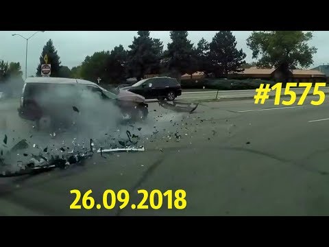 Новая подборка ДТП и аварий за 26.09.2018.